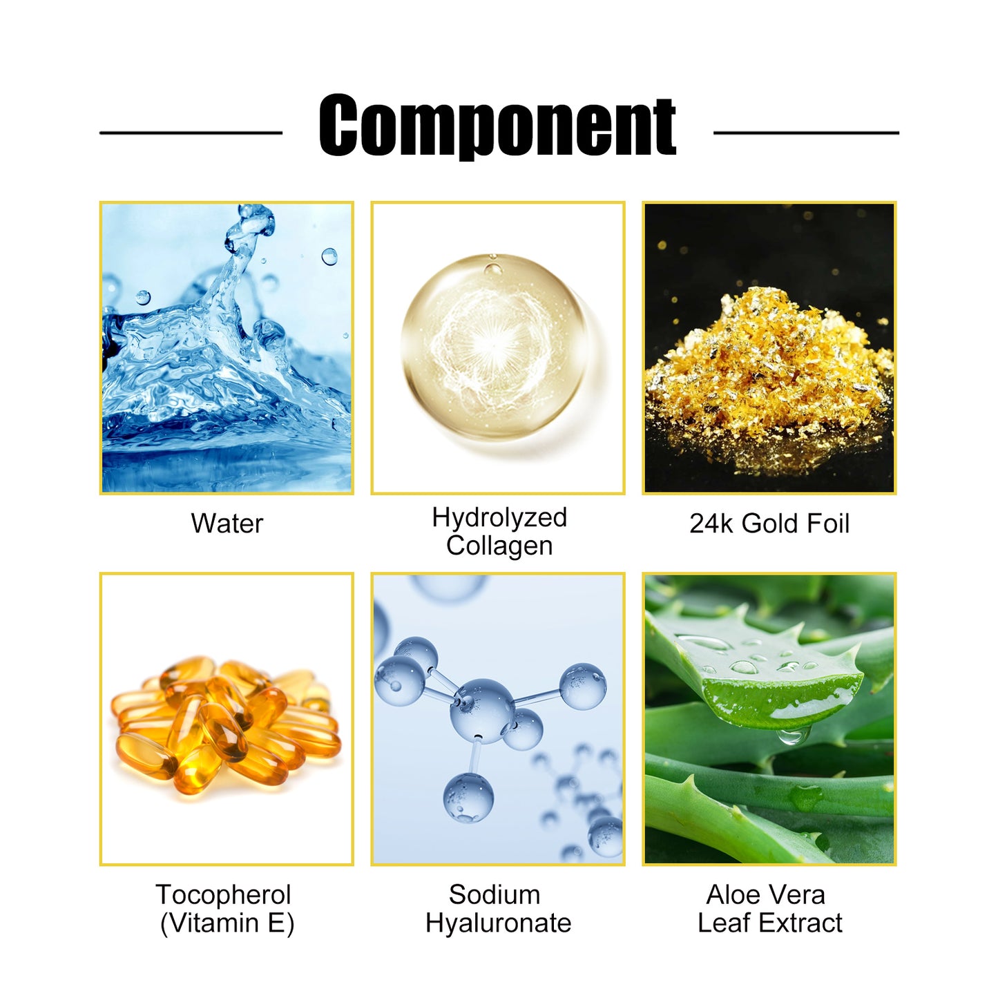 Collagen Gold Eye Mask Firming Eye Pattern Patch