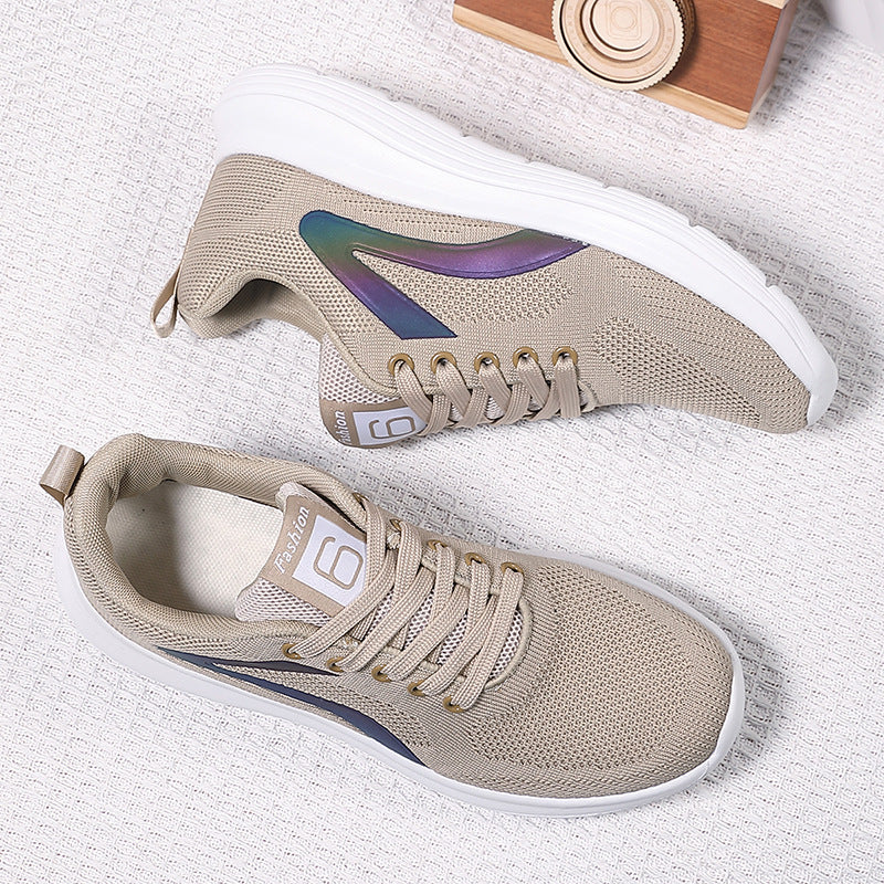 Fitness shock-absorbing ultra light running shoes