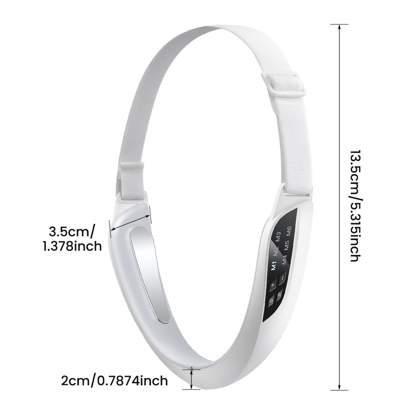 V-shaped Facial Slimming Device EMS Microcurrent Smart V-Face Beauty Instrument Facial Massager Chin Slimmer