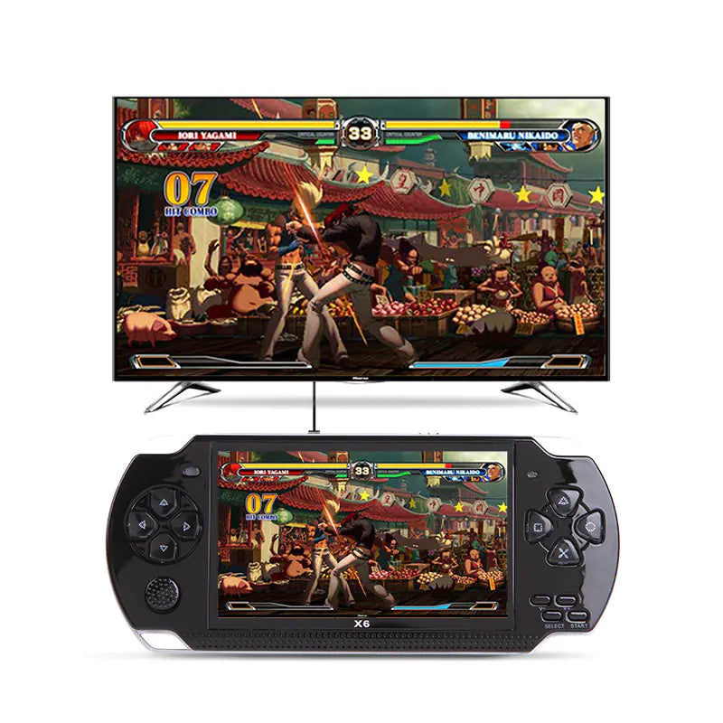 Cool Kid PSP Game Console X6 Handheld 8GB Memory