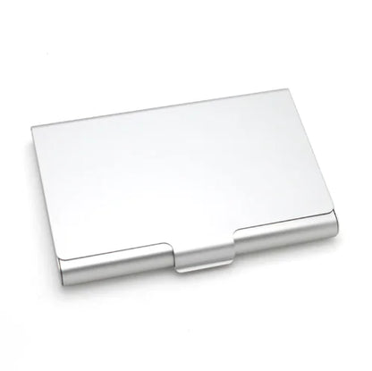 Creative Aluminum Cigarette Case and Card Holder Sleeve
