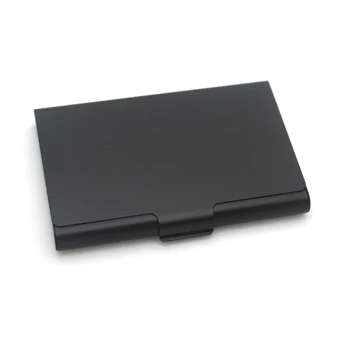 Creative Aluminum Cigarette Case and Card Holder Sleeve