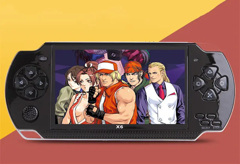 Cool Kid PSP Game Console X6 Handheld 8GB Memory